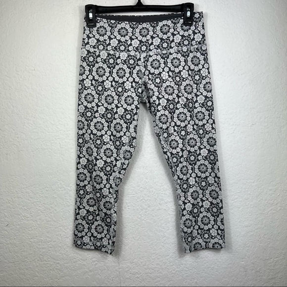 ❤️ Lululemon Wunder Under Crop Nimbus Twiggy Leggings LW64235 - Picture 1 of 7
